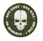 Patch One Shot One Kill OD Rubber 3D Patch